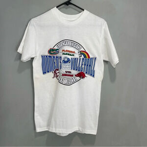 NWT Vintage 1998 NCAA Volleyball Shirt USC VS ARKANSAS